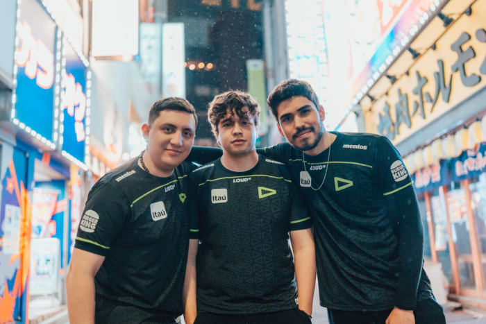 LOUD Brazil team members VALORANT